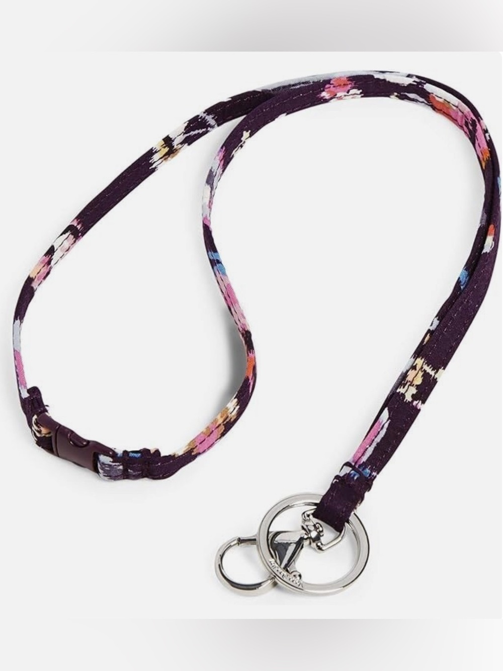 Vera Bradley Indiana Rose Iconic Lanyard NWT